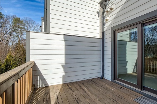 view of deck