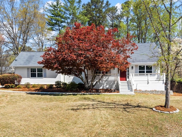 385 Jayne Ellen Way, Alpharetta, GA 30009 - obstructed view of property with a front lawn and stairway