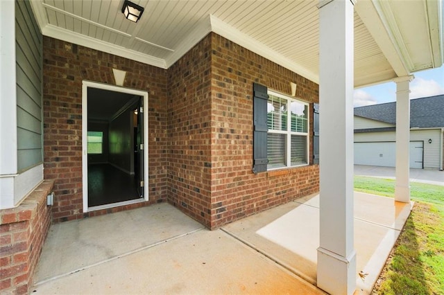 110 Collingwood Lndg, Covington, GA 30016 - property entrance featuring brick siding and covered porch