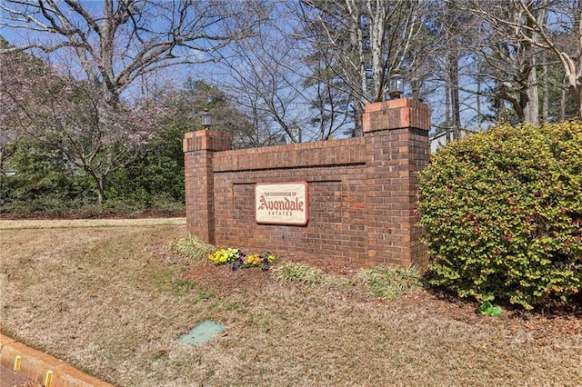 64 Devon Ln, Avondale Estates, GA 30002 - view of community sign