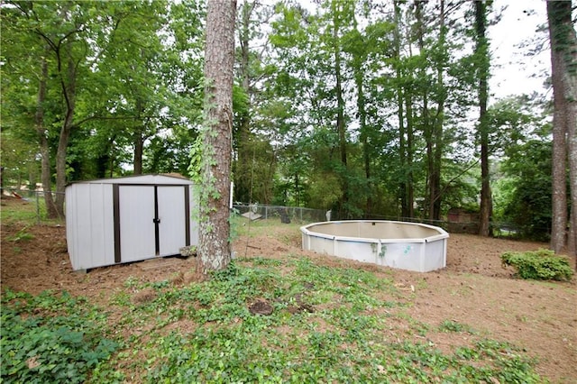 537 Eastside Dr, Dacula, GA 30019 - view of yard featuring an empty pool