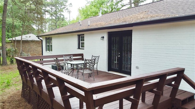 537 Eastside Dr, Dacula, GA 30019 - deck featuring outdoor dining space