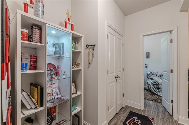 446 Vandenburg Dr, Villa Rica, GA 30180 - interior space featuring wood finished floors and baseboards