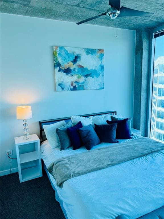 400 W Peachtree St NW Unit 3412, Atlanta, GA 30308 - view of carpeted bedroom