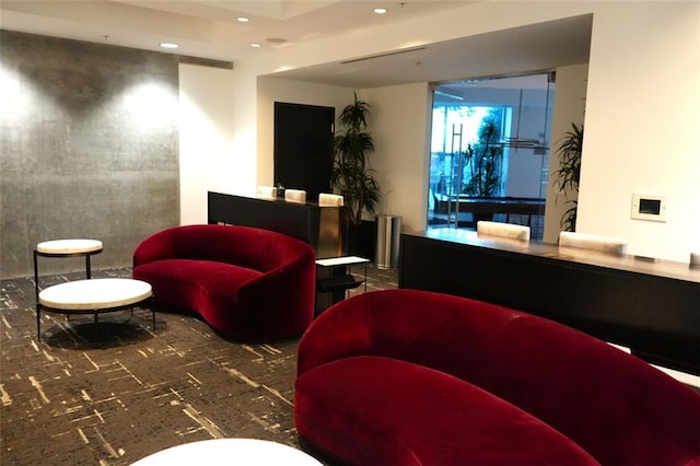 400 W Peachtree St NW Unit 3412, Atlanta, GA 30308 - community lobby with recessed lighting