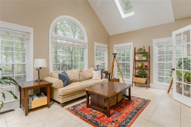 3157 Sawyer Ct NE, Marietta, GA 30066 - sunroom with a skylight and visible vents