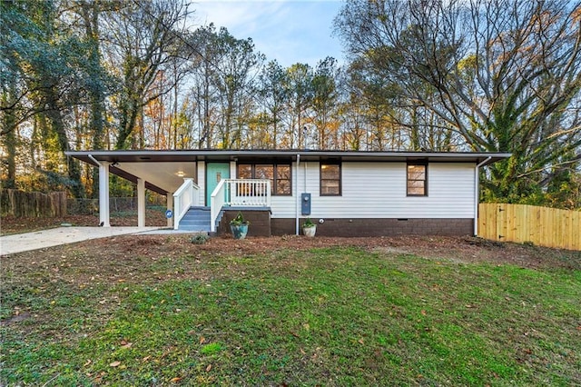 2903 Akron St, East Point, GA 30344 - view of front of house featuring driveway and a carport