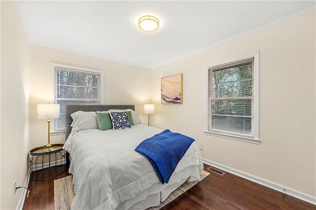 2903 Akron St, East Point, GA 30344 - bedroom featuring ornamental molding and wood finished floors