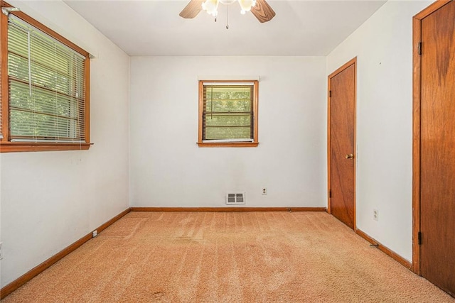 4125 Lindsey Dr, Decatur, GA 30035 - empty room with carpet flooring and ceiling fan