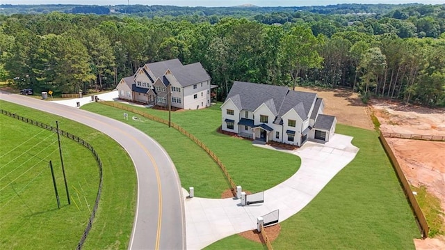 3893 Indian Shoals Rd, Dacula, GA 30019 - view from above of property with a heavily wooded area