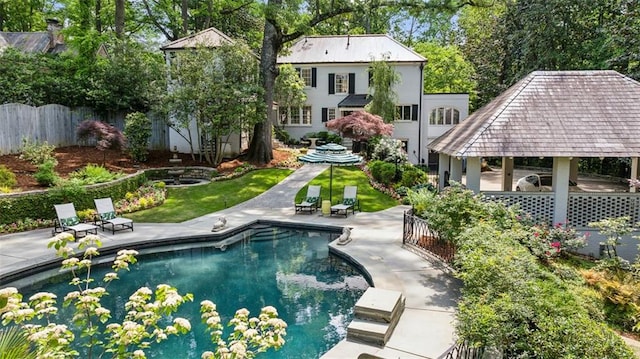 3086 E Pine Valley Rd NW, Atlanta, GA 30305 - sunroom / solarium featuring beamed ceiling and plenty of natural light