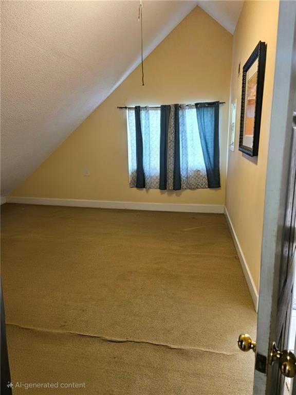 7073 Stonecreek Dr, Douglasville, GA 30134 - additional living space featuring lofted ceiling, carpet flooring, and baseboards