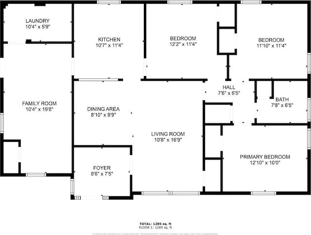 2308 Sheryl Dr, Decatur, GA 30032 - home floor plan