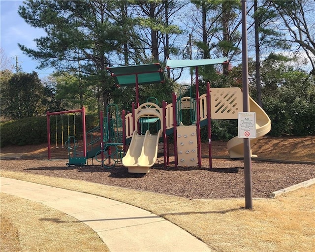 view of community play area