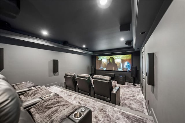 107 Equest Dr, Canton, GA 30115 - carpeted cinema room with recessed lighting