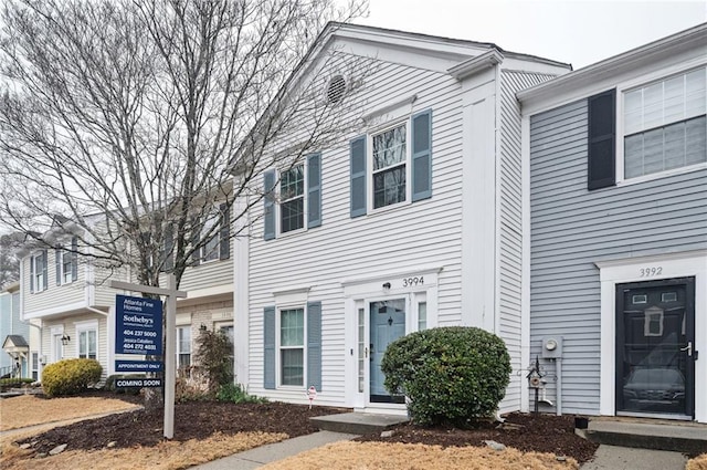 view of townhome / multi-family property