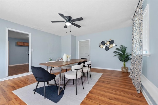 1694 Pheasant Dr, Atlanta, GA 30238 - dining space with light wood-style floors and a ceiling fan