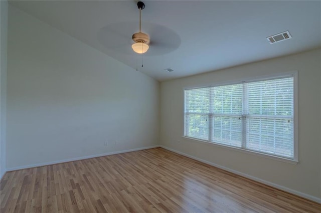851 Roget Ct, Lawrenceville, GA 30045 - empty room featuring light wood-type flooring and ceiling fan
