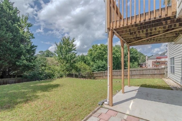 851 Roget Ct, Lawrenceville, GA 30045 - fenced backyard with a patio