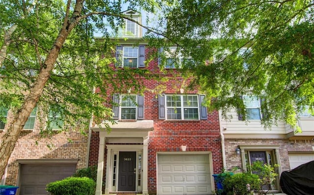3622 Utoy Dr, South Fulton, GA 30331 - townhome / multi-family property featuring an attached garage and brick siding