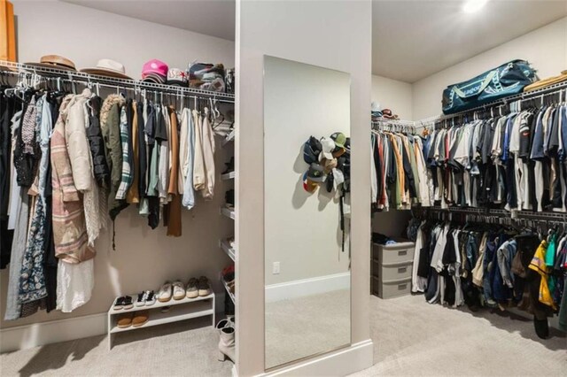 811 Walnut River Trl, Hoschton, GA 30548 - spacious closet with carpet floors