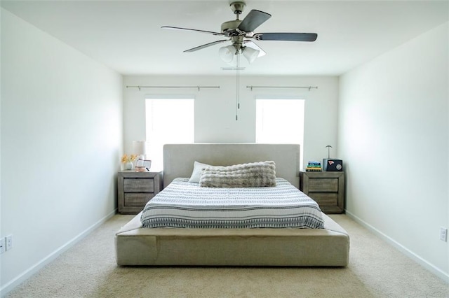2159 Redfern Rd, Dacula, GA 30019 - carpeted bedroom featuring baseboards and a ceiling fan