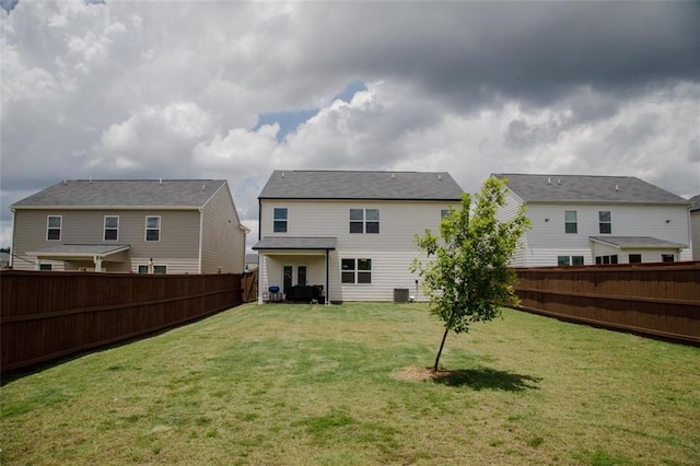 2159 Redfern Rd, Dacula, GA 30019 - rear view of house featuring a fenced backyard