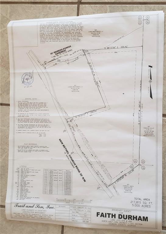 1293 New Bethel Church Rd, Dawsonville GA, 30534 land for sale