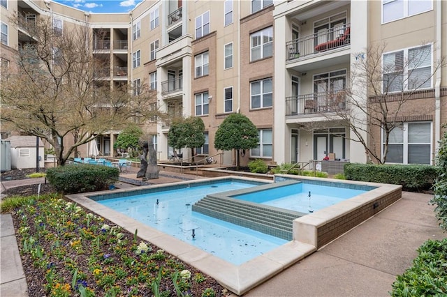 view of pool