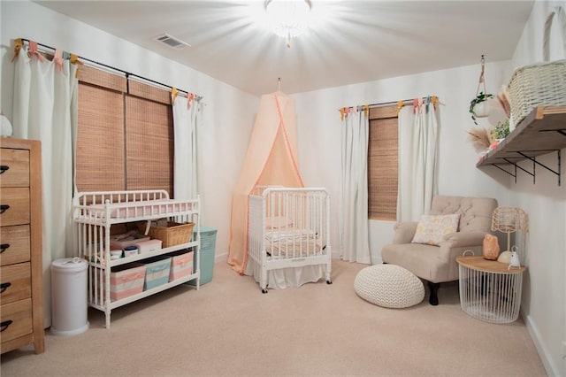 bedroom with carpet flooring