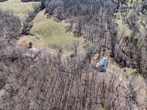 6267 Mount Pisgah Rd, Ellijay, GA 30540 - birds eye view of property with a forest view