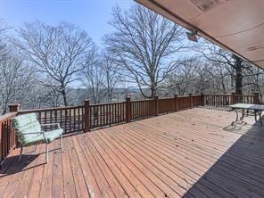 6267 Mount Pisgah Rd, Ellijay, GA 30540 - view of deck