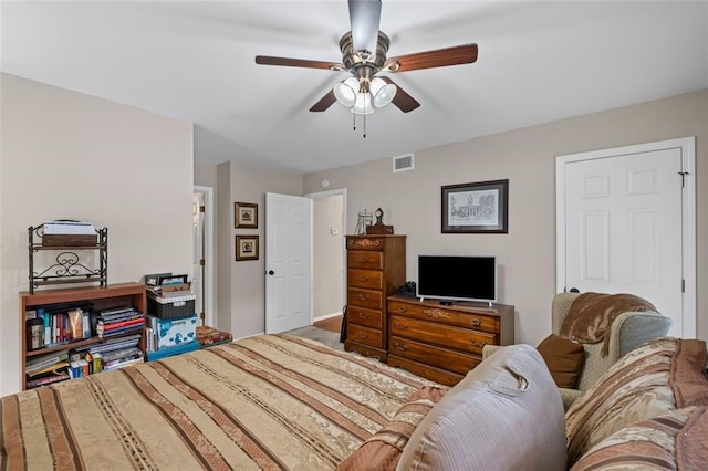202 Berkeley Woods Dr, Duluth, GA 30096 - bedroom with ceiling fan