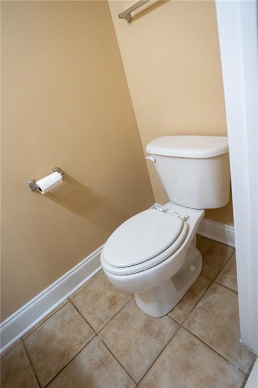 2548 Gadsen Walk, Duluth, GA 30097 - bathroom featuring baseboards, tile patterned flooring, and toilet