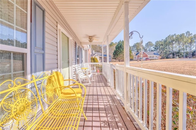 balcony with a porch