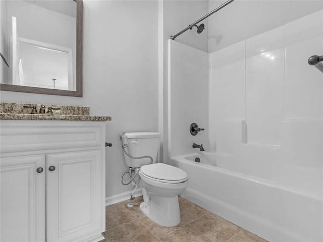149 Elkins Blvd, Locust Grove, GA 30248 - full bath featuring vanity, tub / shower combination, and tile patterned flooring