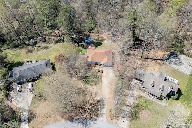 4434 Hidden Oaks Dr, Flowery Branch, GA 30542 - view from above of property