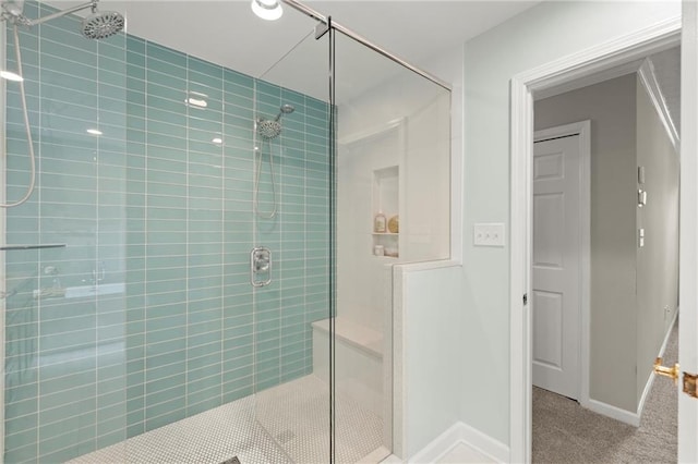 4504 Reva Way NE, Marietta, GA 30066 - bathroom featuring a stall shower