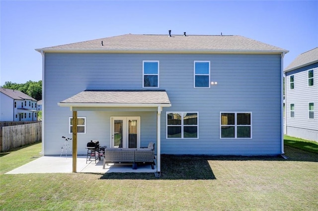 42 Citrine Way, Acworth, GA 30101 - rear view of property with a patio