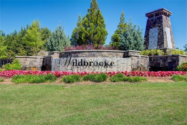 42 Citrine Way, Acworth, GA 30101 - community sign with a yard
