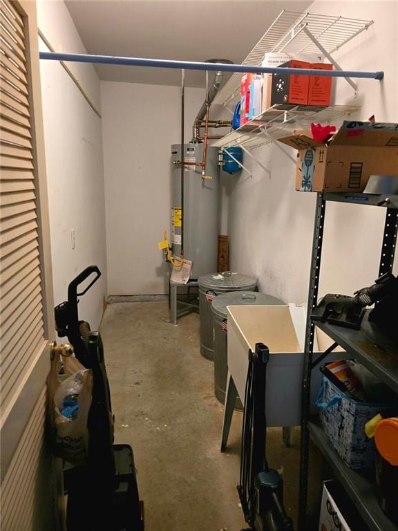 275 Rose Ivy Ct, Lawrenceville, GA 30043 - utility room featuring water heater