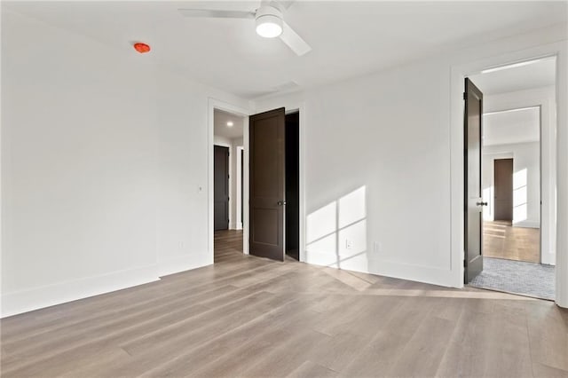 56 Pine St, Roswell, GA 30075 - unfurnished room featuring baseboards, ceiling fan, and wood finished floors