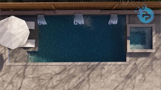 56 Pine St, Roswell, GA 30075 - view of pool