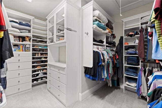 8730 Parker Pl, Roswell, GA 30076 - spacious closet with carpet floors
