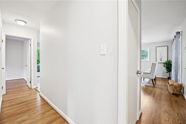 1118 Creekdale Dr, Clarkston, GA 30021 - hall featuring light wood-style floors and baseboards
