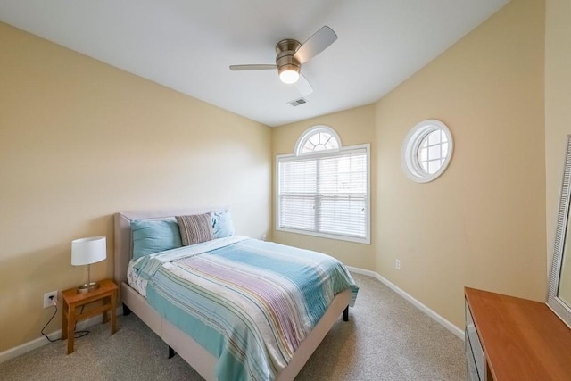3916 Abbott Way Unit 2, Powder Springs, GA 30127 - bedroom featuring carpet flooring, baseboards, and ceiling fan