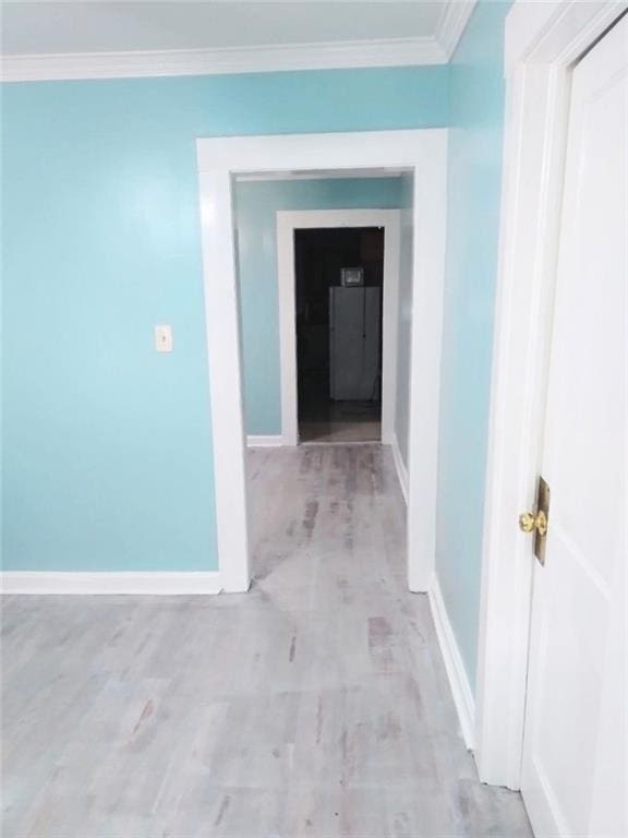711 S Pine Hill Rd, Griffin, GA 30224 - hallway with baseboards and ornamental molding