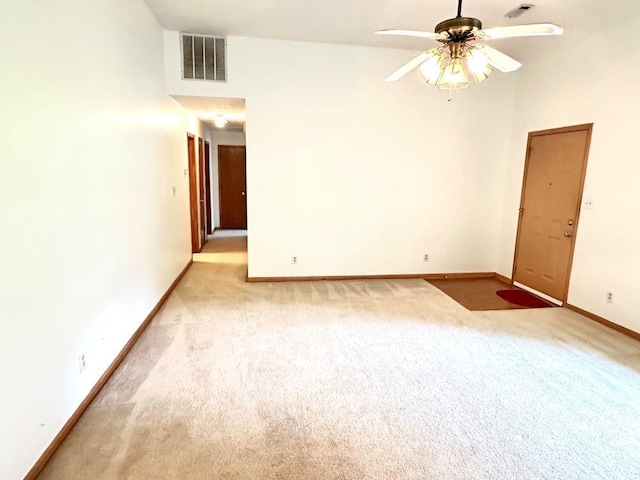 60 Parkman Trl, Covington, GA 30016 - empty room with baseboards, carpet, and a ceiling fan