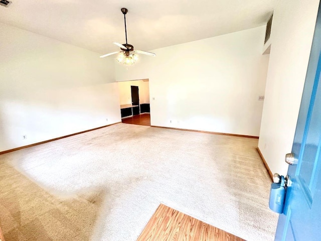 60 Parkman Trl, Covington, GA 30016 - carpeted empty room featuring a ceiling fan and baseboards