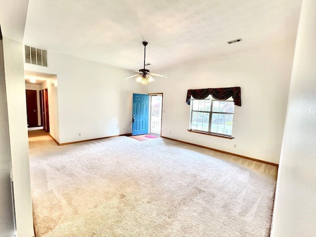 60 Parkman Trl, Covington, GA 30016 - spare room with carpet floors, ceiling fan, and baseboards